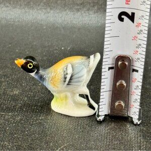 Vintage Miniature Bone China Duck Figurine
